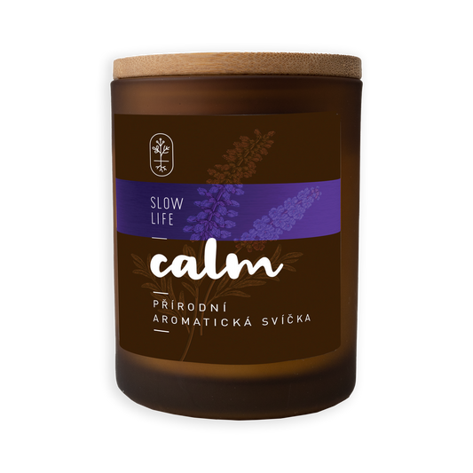 Přírodní aromatická svíčka CALM